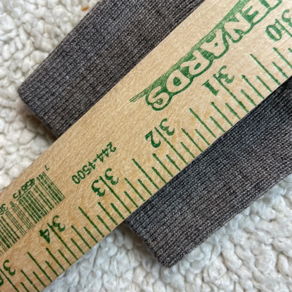 Orvis Sweater Mens XL Brown 100% Merino Wool Quarter Zip Pullover 9G6T 691690